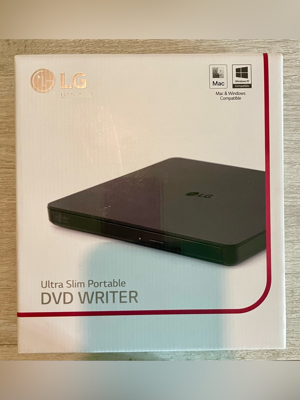 NWOT LG Ultra Slim Portable DVD Writer